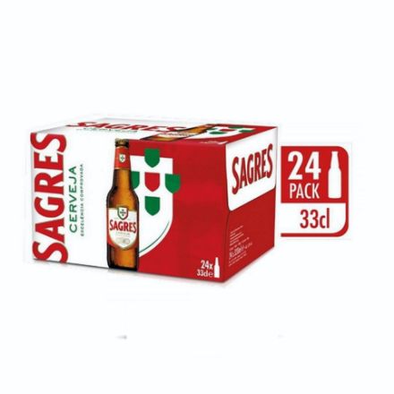 Picture of Sagres Beer 24 Pack (24x33cl) 