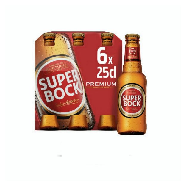 Picture of Super Bock Beer Mini 6 Pack (6x25cl)