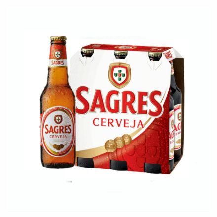 Picture of Sagres Beer 6 Pack (6x33cl)