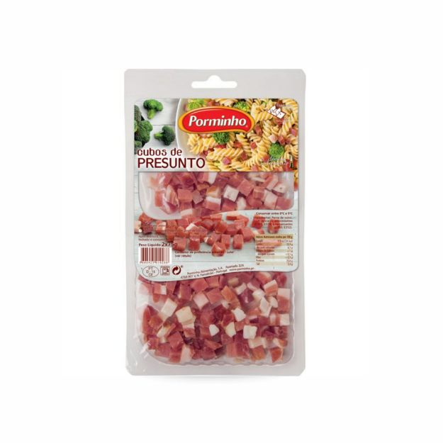 Picture of Porminho Diced Parma Ham 2x75gr