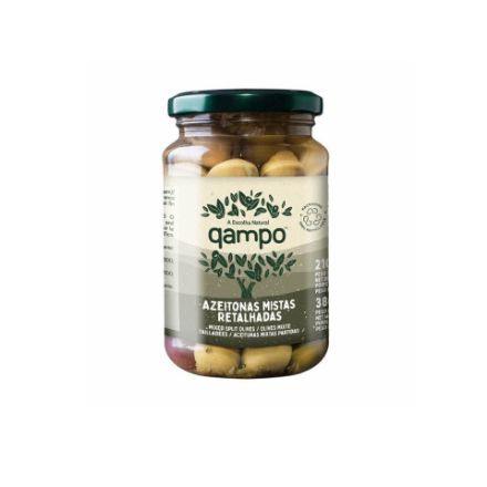 Picture of Qampo Chopped "Retalhada" Olives 210gr
