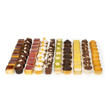 Picture of Mini Assorted Petit Fours 76 Units