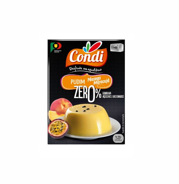 Picture of Pudding 0% with Peach and Passion Fruit flavor 22gr