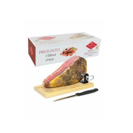 Picture of Mini Cured Boneless Ham W/Stand + Knife 1kg