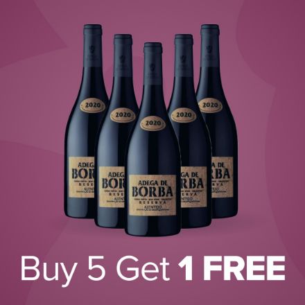 Picture of Borba Red Reserve Cork Label "Buy 5 get 1 Free"