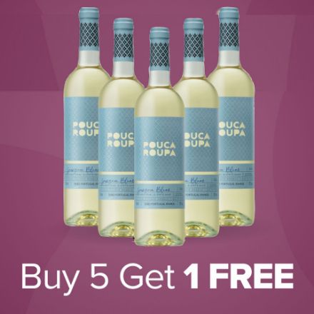 Picture of Pouca Roupa White  "Buy 5 get 1 Free"