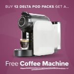 Picture of Delta Q Coffee Offer + 1 Free Coffee Machine