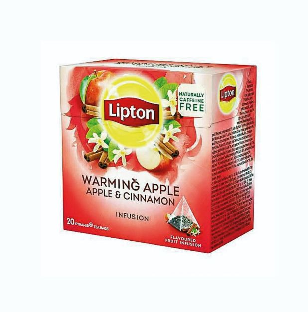 Picture of Lipton Warming Apple & Cinnamon 44gr