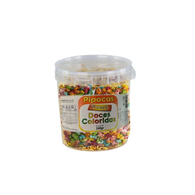 Picture of Sweet colorfull Popcorn bucket 240gr