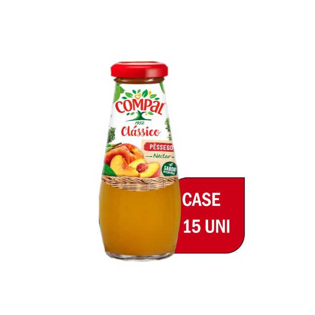 Picture of Compal Clássico Peach 15x200ml