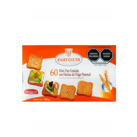 Picture of  Wheat mini toasts 120gr