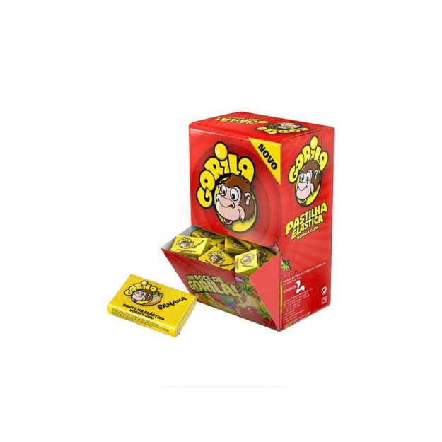 Picture of Gorilla Chewing gum Banan flavour 100's