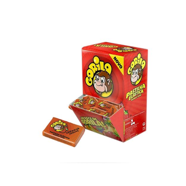 Picture of Gorilla Orange flavored chewing gum 100's